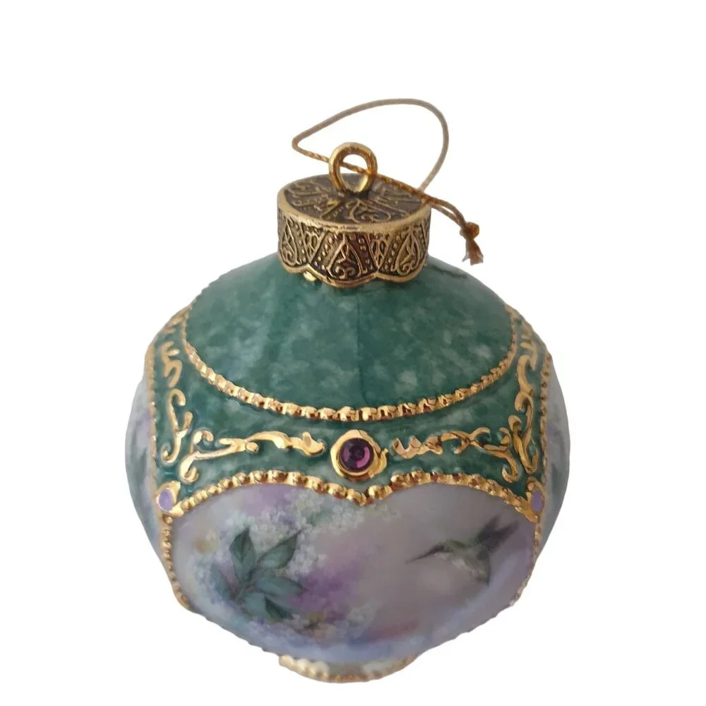 Lilac Garden Lena Liu Treasury Jeweled Hummingbirds Collection Replacement 1998